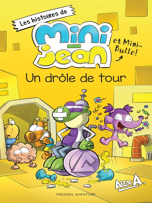 Cover image for Un drôle de tour